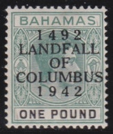 Bahamas     .    SG    .   175 Thick Paper  (2 Scans)       .     *      .    Mint-hinged - 1859-1963 Colonie Britannique