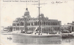 EGYPTE - Souvenir De Port Saïd - Bureau De La Cie Du Canal - Carte Postale Ancienne - Port-Saïd