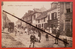 CPA -  Breteuil - Rue Raoul Levasseur -(Le Haut ) - Breteuil