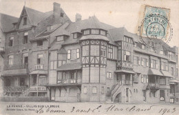 BELGIQUE - La Panne - Villas Sur La Digue - Carte Postale Ancienne - Andere & Zonder Classificatie