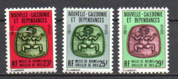 Col34 Nouvelle Calédonie Service N° 31 à 33 Neuf XX MNH  Cote : 4,50€ - Officials