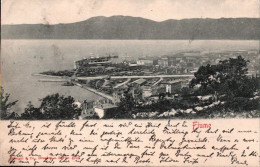 ! 1903 Alte Ansichtskarte Aus Fiume, Kroatien - Kroatië