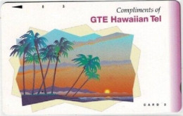Hawaii - GTH-22a, 1993 Complimentary (Black Arrow & Value), 3U, 1.500ex, 1/93, Mint - Hawaii