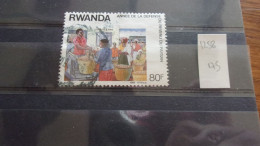 RWANDA YVERT N° 1258 - Used Stamps