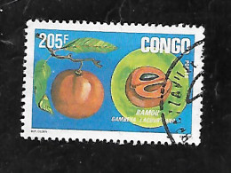 TIMBRE OBLITERE DU CONGO BRAZZA DE  DE 199481 N° MICHEL B 1411 - Oblitérés