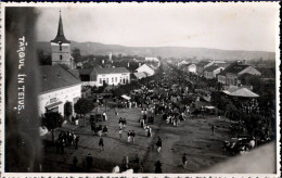 ! 1940 Foto Ansichtskarte Aus Teius, Rumänien, Siebenbürgen, Photo, Targul - Rumänien