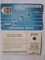 FRANCE PRIVEE D197 SCHLUMBERGER DEFIS 50U UT N° 108143 PE - Ad Uso Privato