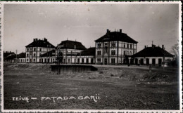 ! 1940 Foto Ansichtskarte Aus Teius, Rumänien, Siebenbürgen, Photo, Bahnhof, Gare - Rumänien