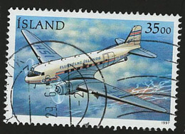 1997 Postal Aircrafts Michel IS 868 Stamp Number IS 840 Yvert Et Tellier IS 817 Stanley Gibbons IS 881 AFA IS 853 - Usados