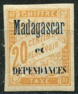 Madagascar (1896) Taxe N 3 * (charniere) - Neufs