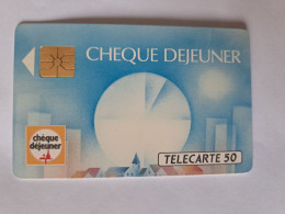 FRANCE PRIVEE D271 CHEQUE DEJEUNER 50U UT TBE - Phonecards: Private Use