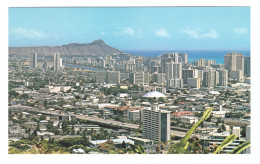 UNITED STATES // VIEW OF HONOLULU FROM PUNCHBOWL CRATER - Honolulu