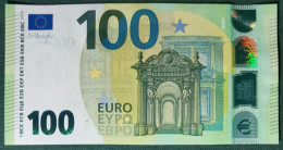100 EURO SPAIN 2019 DRAGHI V001A5 VA0000 RARE VERY LOW SERIAL NUMBER UNCIRCULATED PERFECT - 100 Euro