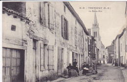 Cpa-79- Thenezay -animée- Basse Rue -edi D.B. N°286 - Thenezay