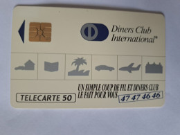 FRANCE PRIVEE D145A DINERS CLUB LA PART DIEU LYON 50U UT - Telefoonkaarten Voor Particulieren