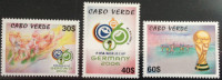 Cape Kap Verde Cabo Verde 2006 Mi. 890 - 892 FIFA World Cup Coupe Du Monde Football Soccer WM Deutschland Fußball - 2006 – Duitsland