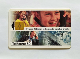Télécarte France - France Télécom. Et Le Monde Est Plus Proche - Non Classés