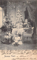 FETES & VOEUX - NOEL - Les Enfants Décorent Un Sapin De Noel - Joyeux Noel - Carte Postale Ancienne - Autres & Non Classés