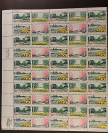 USA 1969 Beautification Of America -Sheet Of 50 MNH** Scott No. 1365-1368a - Volledige Vellen