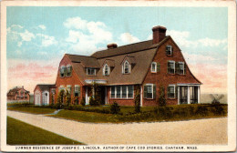 Massachusetts Chatham Summer Residence Of Joseph C LIncoln Author Of Cape Cod Stories Curteich - Cape Cod