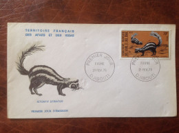 FDC 1er Jour  1975 Putois Ictonyx Striatus - Lettres & Documents