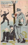 HUMOUR - L'Enterrement De La Vie Civile - Hommes Ivres Et Policier - Carte Postale Ancienne - Humor