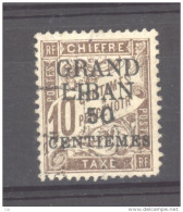 Grand Liban  -  Taxe  :  Yv  1  (o) - Postage Due