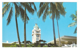 UNITED STATES // ALOHA TOWER MARKS THE ENTRANCE TO HONOLULU HARBOR - Honolulu