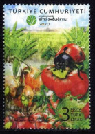 Türkiye 2020 Mi 4609 International Year Of Plant Health | Environment Protection | Insects - Used Stamps