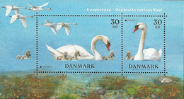 DINAMARCA /DANMARK /DÄNEMARK /DENMARK -EUROPA 2019 -NATIONAL BIRDS.-"AVES -BIRDS -VÖGEL -OISEAUX"- SOUVENIR SHEET - 2019