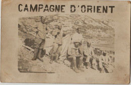 CARTE PHOTO -CAMPAGNE D'ORIENT-(Voir Descriptif) - Weltkrieg 1914-18