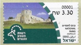 Israel.2023.ATM Postage Label- National Parks** . - Vignettes D'affranchissement (Frama)