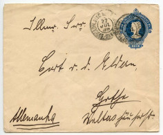 Brazil 1910's 200r. Liberty Postal Envelope To Germany - Entiers Postaux