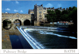 (4 P 34) UK - Bath (river And Bridge) + 4 Views (2 Postcards) - Bath