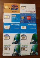 LOT 10 CARTES GSM SIM VARIEES T.B.E !!! - Autres & Non Classés