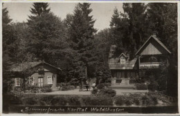 ! 1933 Ansichtskarte Aus Karltal Waldtheater - Tsjechië
