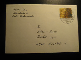 BODENWERDER 1988 Ludwig Erhard Politician Politics Smoking Tobacco Cigar Cigare Stamp Cancel Cover GERMANY Tabac Tabaco - Tabacco