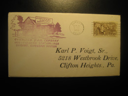 DURANT CHOCTAW 20 Sep 1958 Centennial Butterfield Overland Mail Company Caravan Trail Stage Coach Stagecoach Bus Autobus - Diligences
