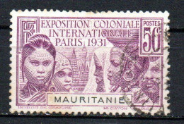 Col33  Colonie Mauritanie N° 63 Oblitéré Cote : 8,00€ - Used Stamps