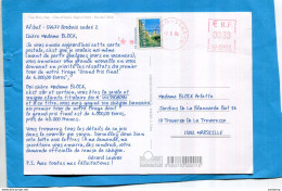 Pseudo Entier Privé ""AFIBEL""ROUBAIX  Carte Photo Ayant Voyagé  7 6 06 Oblitération Rouge- - Private Stationery