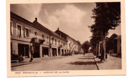 Bonneville - Avenue De La Gare   -  Pompe A Essence - CPA °J - Bonneville