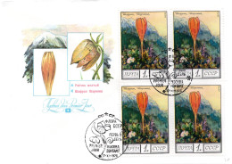 RUSSIE / FLEURS /  ENVELOPPE FDC DU TIMBRE N° 4313 CROCUS DE CHORAYAN - FDC