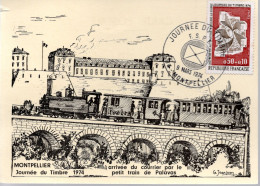 FRANCE / ENVELOPPE FDC DU TIMBRE N° 1786 JOURNEE DU TIMBRE 1974 - 1970-1979