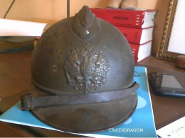 ADRIAN MLE 15 DES BRIGADES RUSSES WW1 (CASQUE INTROUVABLE DE NOS JOURS) - Casques & Coiffures