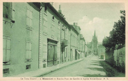 Mazamet * Rue Du Pont De Caville Et église Notre Dame - Mazamet