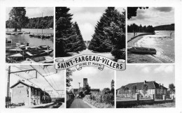 St Fargeau Villers * Souvenir De La Gare * Ligne Chemin De Fer - Saint Fargeau Ponthierry