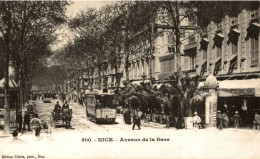 Nice Avenue De La Gare - Schienenverkehr - Bahnhof