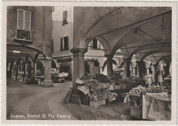 Suisse :  LUGANO  :  Portici  Di Via  Pessina , Marché - Port