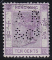 Hong Kong        .   SG    .   30  Perf.     .    O      .      Cancelled - Used Stamps