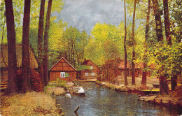 Spreewaldbilder - Am Dorfeingang In Lehde Gel.1929 SST - Lübben (Spreewald)